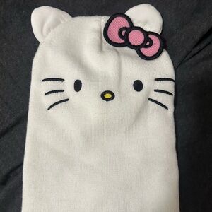 Hello Kitty Kids Hat with Pink Bow